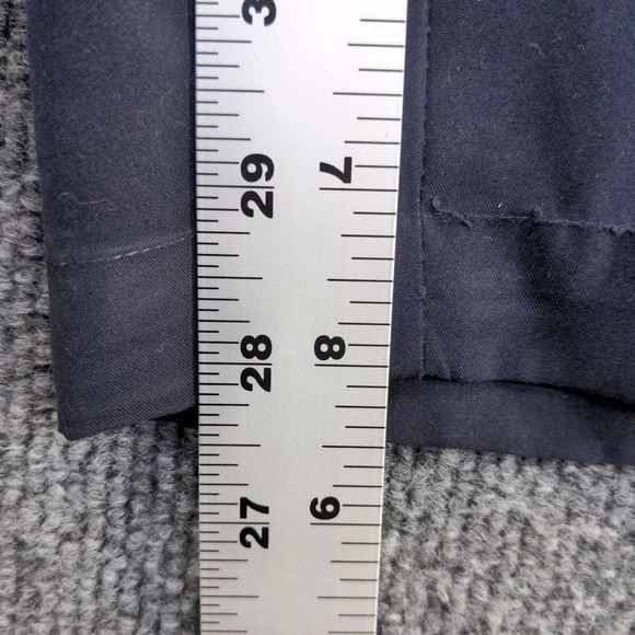 LizGolf Women's Chino Shorts Blue Size 12 Polyester Blend Slash Pockets - Picture 10 of 11